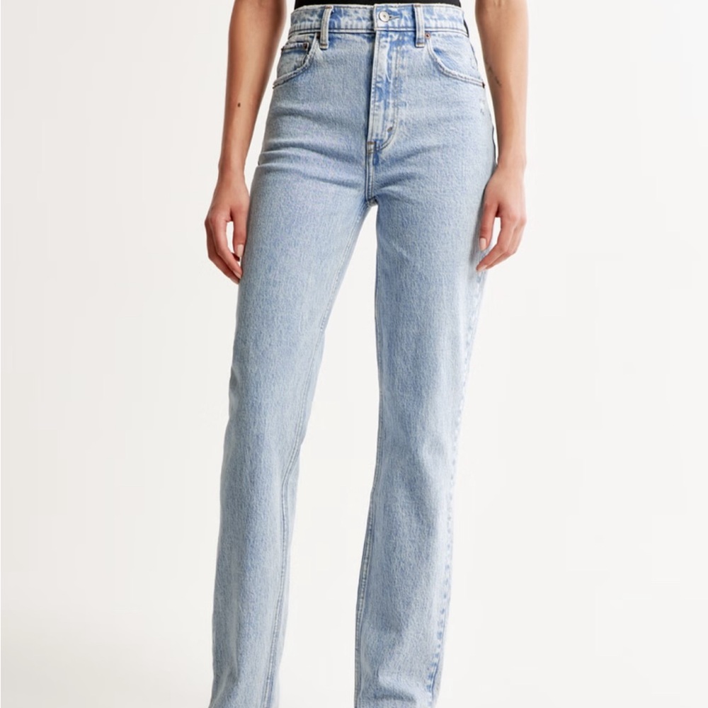 Abercrombie 90’s straight jeans